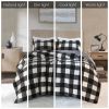 Print Sherpa Down Alternative Comforter Set