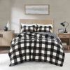 Print Sherpa Down Alternative Comforter Set