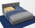 Summer Sunflowers Cream Chihuahua Standard Pillowcase Lightweight Super Soft Easy Care Decorative Artwork Pillowcase, Standard