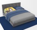 Summer Sunflowers Liver and White Shih Tzu Standard Pillowcase Lightweight Super Soft Easy Care Decorative Artwork Pillowcase, Standard