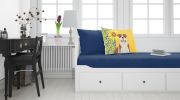 Summer Sunflowers Red English Bulldog Standard Pillowcase Lightweight Super Soft Easy Care Decorative Artwork Pillowcase, Standard