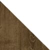 Manhattan Comfort Liberty 53.14" Mid-Century Modern TV Stand with 5 Shelves and 1 Door in Rustic Brown and White with Solid Wood Legs