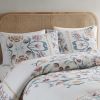 3 Piece Floral Duvet Cover Set