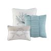 6 Piece Cotton Sateen Duvet Cover Set