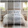 3 Piece Floral Duvet Cover Set