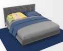 Summer Sunflowers Longhaired Cream Chihuahua Standard Pillowcase Lightweight Super Soft Easy Care Decorative Artwork Pillowcase, Standard
