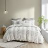 3 Piece Cotton Jacquard Duvet Cover Set