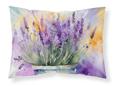 Lavender in Watercolor Standard Pillowcase Lightweight Super Soft Easy Care Decorative Artwork Pillowcase, Standard (Default: Default)