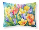Freesias in Watercolor Standard Pillowcase Lightweight Super Soft Easy Care Decorative Artwork Pillowcase, Standard
