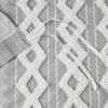Cotton Printed Duvet Cover Set with Chenille