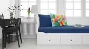 Lilies in Watercolor Standard Pillowcase Lightweight Super Soft Easy Care Decorative Artwork Pillowcase, Standard