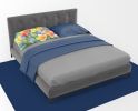 Freesias in Watercolor Standard Pillowcase Lightweight Super Soft Easy Care Decorative Artwork Pillowcase, Standard