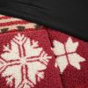Print Sherpa Comforter Set