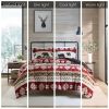 Print Sherpa Comforter Set