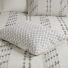 3 Piece Cotton Jacquard Duvet Cover Set