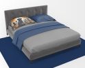 Black Labrador Retriever Spooky Halloween Standard Pillowcase Lightweight Super Soft Easy Care Decorative Artwork Pillowcase, Standard