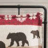 Print Sherpa Comforter Set