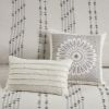 3 Piece Cotton Jacquard Duvet Cover Set