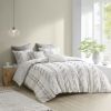 3 Piece Cotton Jacquard Duvet Cover Set