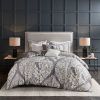 6 Piece Printed Duvet Cover Set